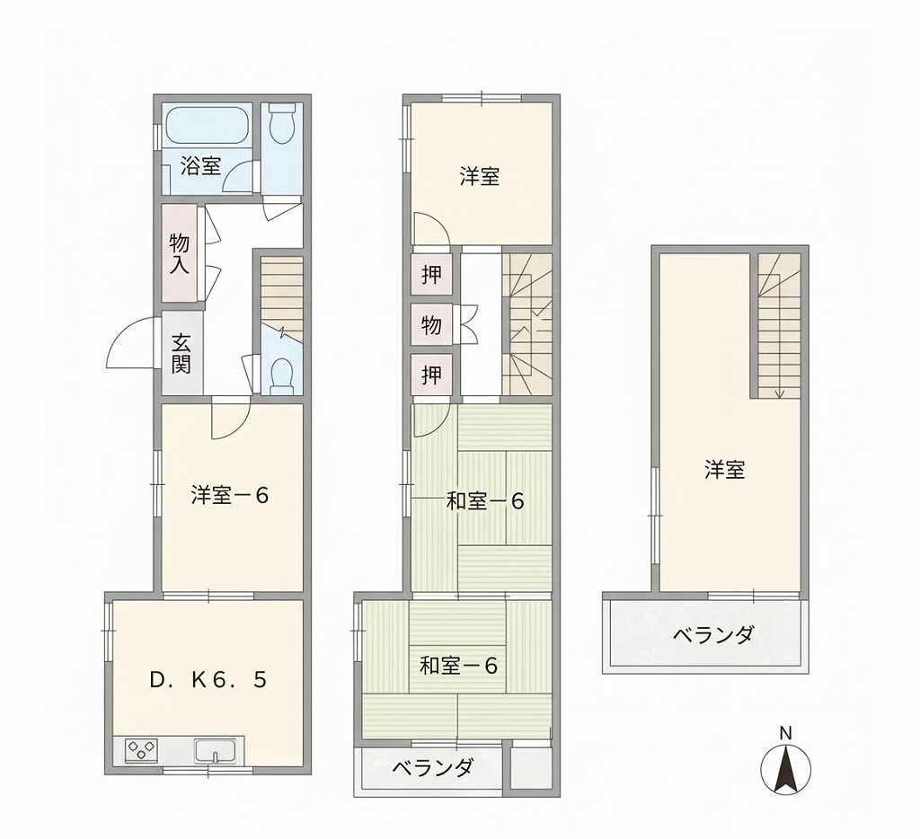大阪市福島区大開2丁目戸建