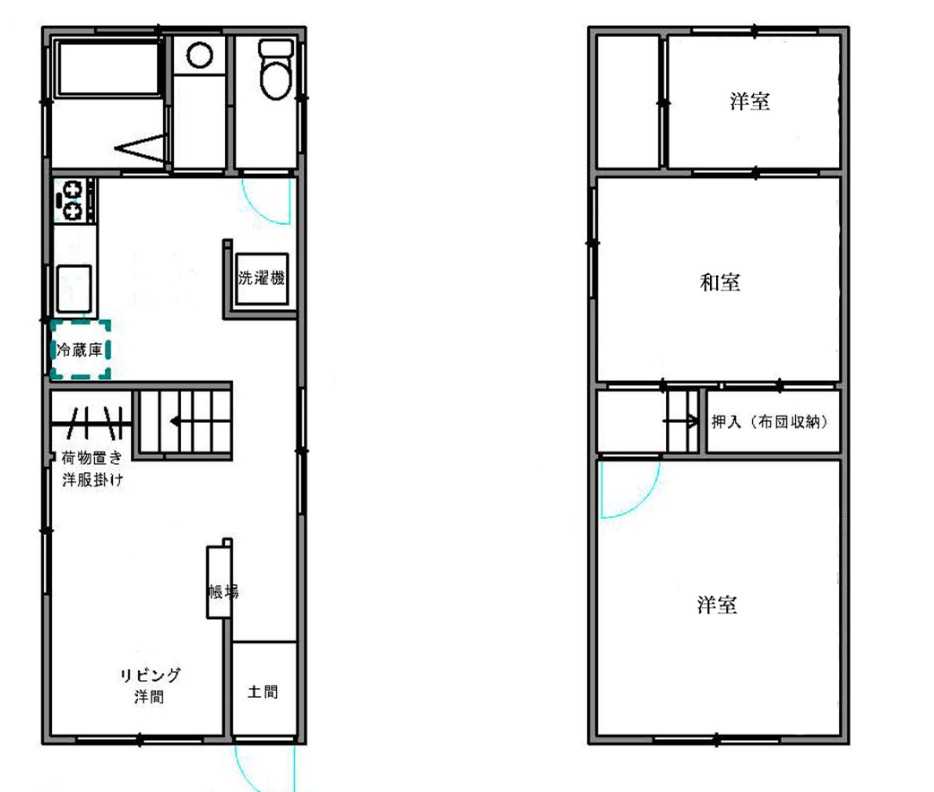 ○賃貸/福島区大開3丁目戸建○